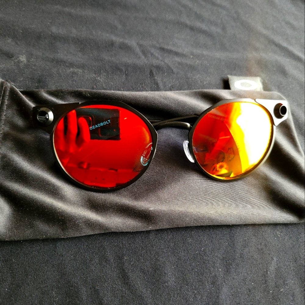 Oakley Deadbolt Prizm Polarized Sunglasses.